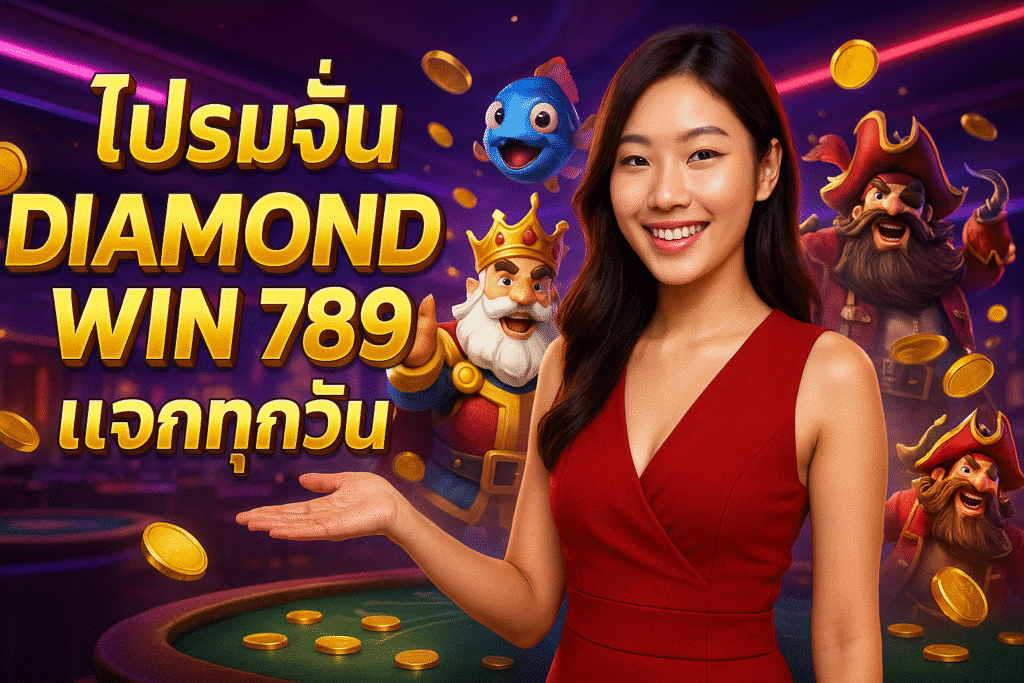 โปรโมชั่น DIAMOND WIN 789 แจกทุกวัน